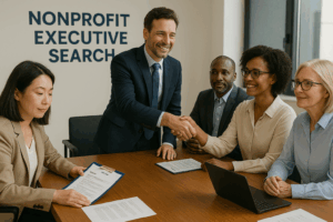 Role of Executive Search Firms in Nonprofit Leadership Transitions