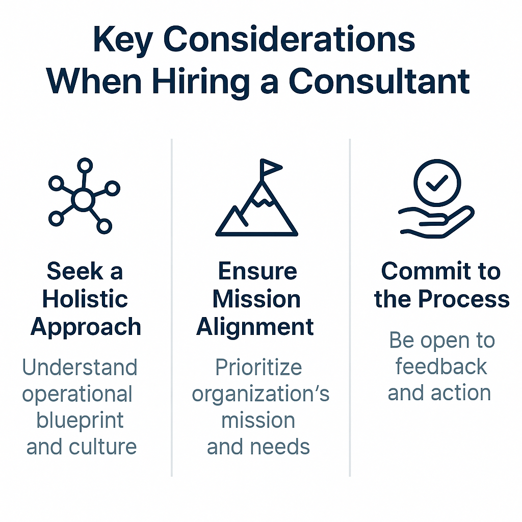 Key Considerations When Hiring a Consultant